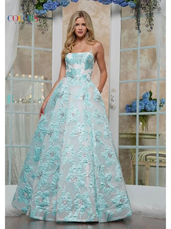 Colors 3527 Long Ball Gown Formal A Line Prom DressTightactivewear