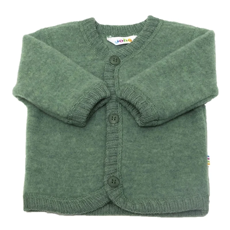 Joha Soft Wool Green CardiganBeaded cardigan