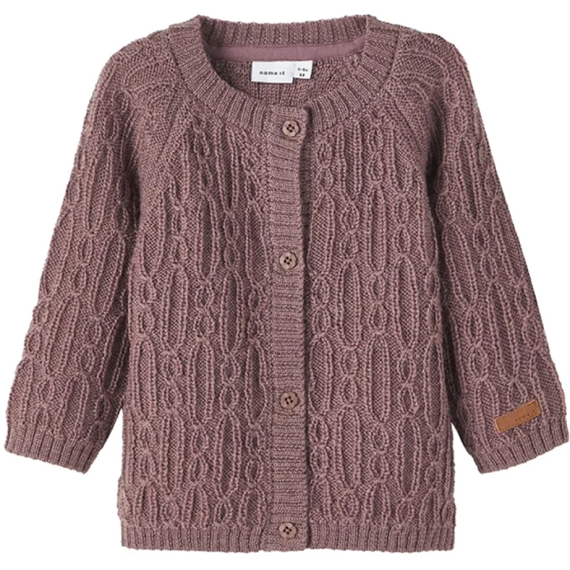 Name it Peppercorn Wrilla Wool Knit CardiganVintage cardigan