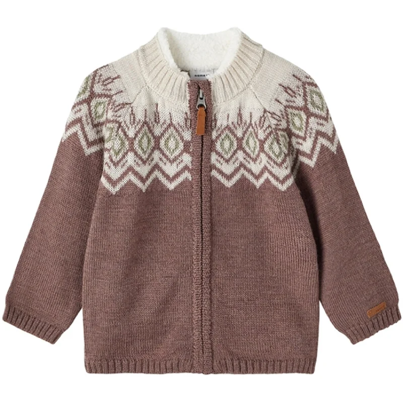 Name it Peppercorn Wriss Wool Knit CardiganKids’ cardigan