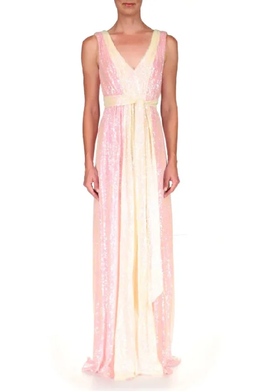 Badgley Mischka EG3513 Formal Sequin Long DressTightband