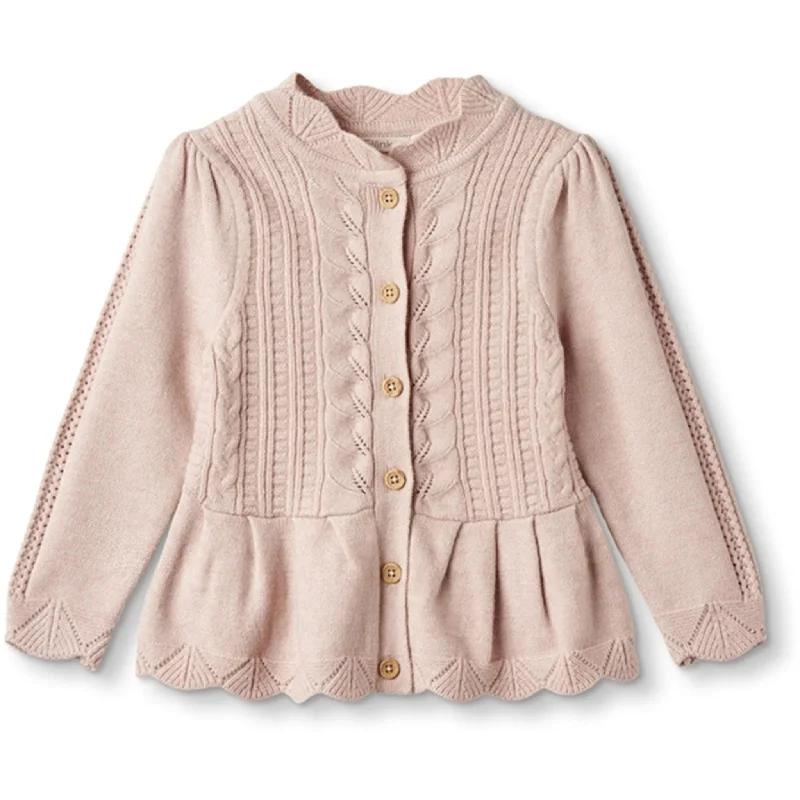 Fliink Peach Whip Alilly CardiganV-neck cardigan