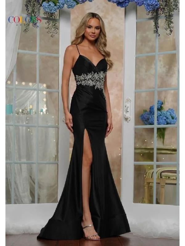 Colors 3516 Long Beaded Formal Evening Prom DressTightexecution