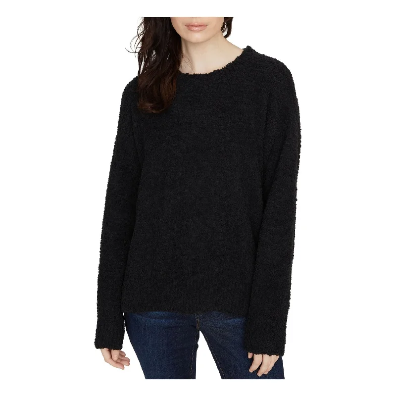 Sanctuary Women's Long Sleeve Jewel Neck Sweater Black Size X-SmallRunning Knit Tops