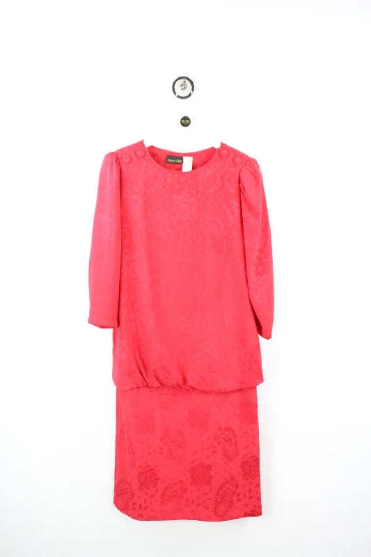 Vintage Red Dress (M)Cultural Knit Tops