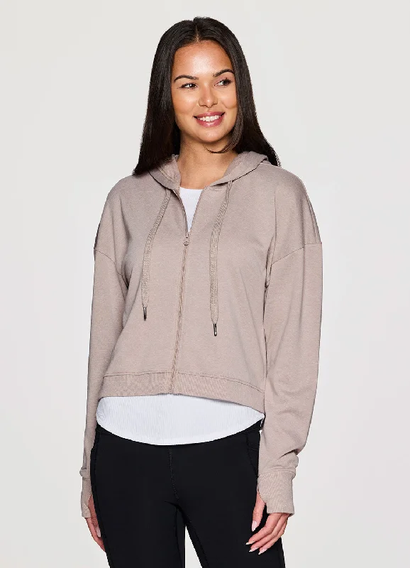 Brooke Daily Cropped Hoodie JacketCroptopgadget