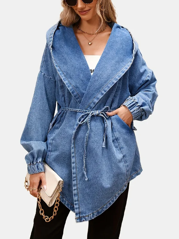 AnthropologieAcid Wash Denim Jacket