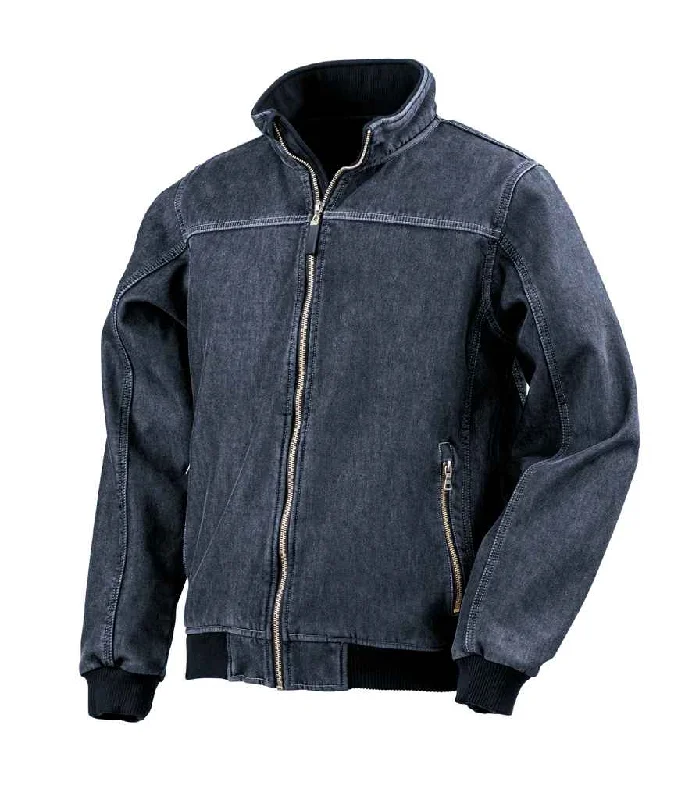 Cowboy jewelryResult Stone Wash Denim Soft Shell Jacket | Washed Navy