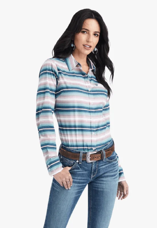 Ariat Womens REAL Kirby Stretch Long Sleeve ShirtArtist Shirts