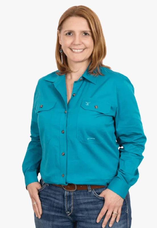 Just Country Womens Brooke Work Shirt JC50502Retro Shirts