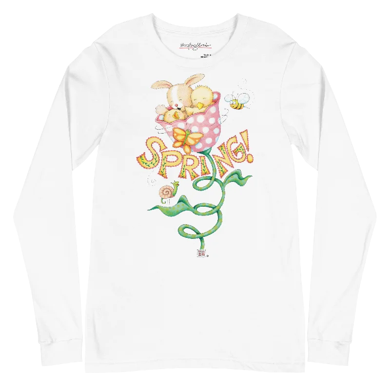 Spring Tulip Unisex Long Sleeve ShirtLogo Shirts