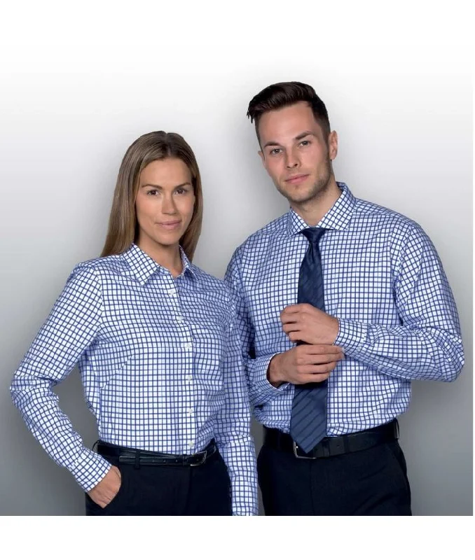 The Identity Womens Check ShirtRelaxed Fit Shirts