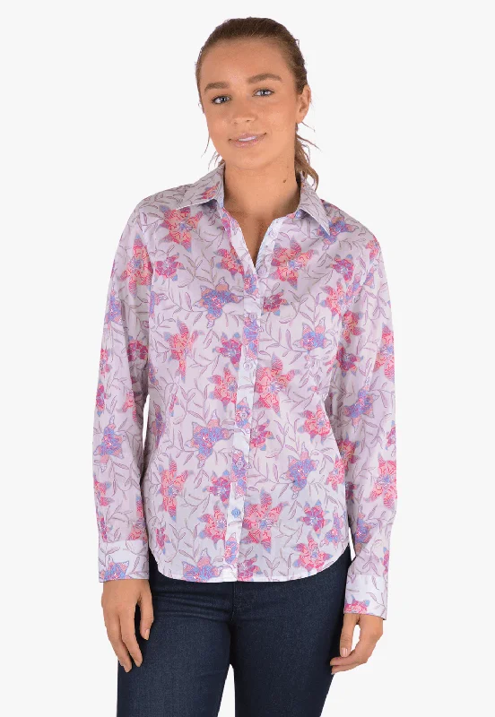 Thomas Cook Womens Maddie Long Sleeve ShirtRelaxed Fit Shirts