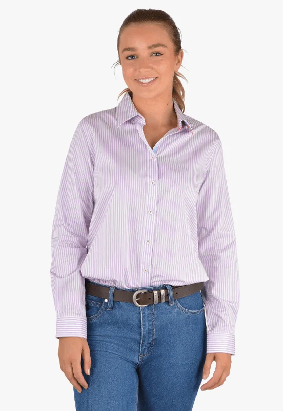 Thomas Cook Womens Viola Long Sleeve ShirtOversized Shirts