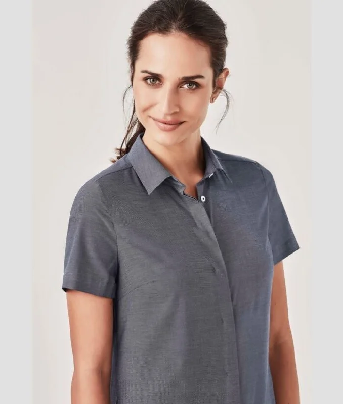 Womens Charlie S/S Chambray ShirtRayon Shirts