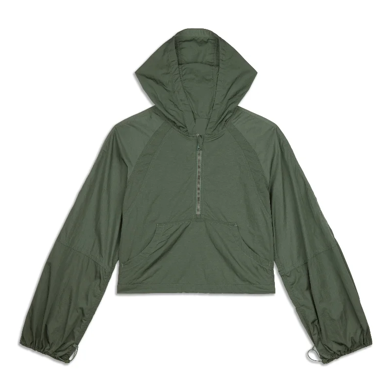 Scuba Cropped Anorak - ResaleCroptopcotton