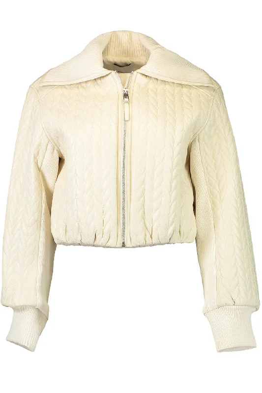 Palmer Quilted Cropped JacketCroptophoodie