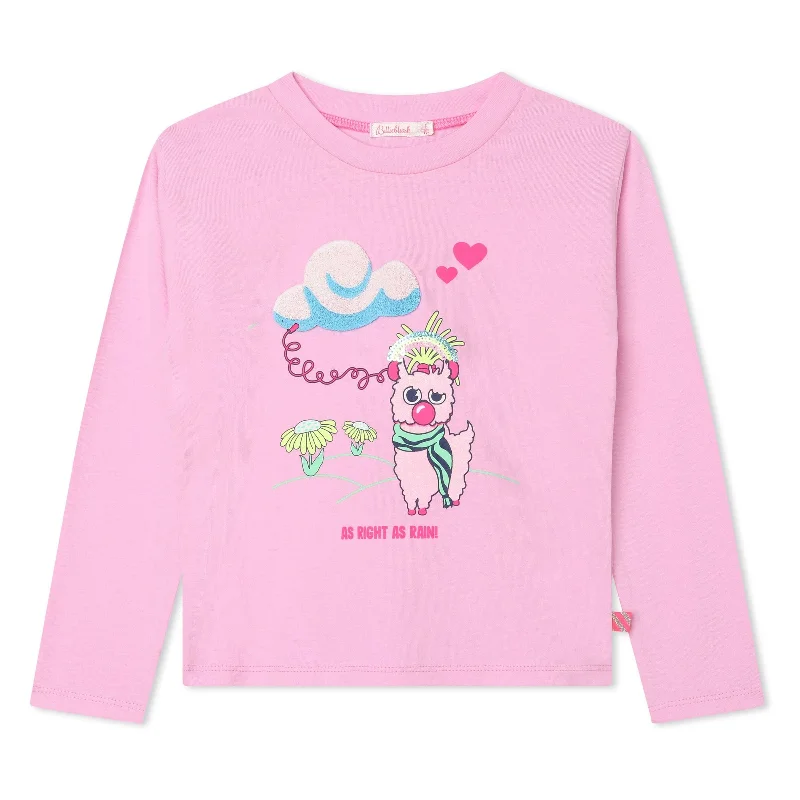 Pink Llama Graphic T-ShirtSpring Tee