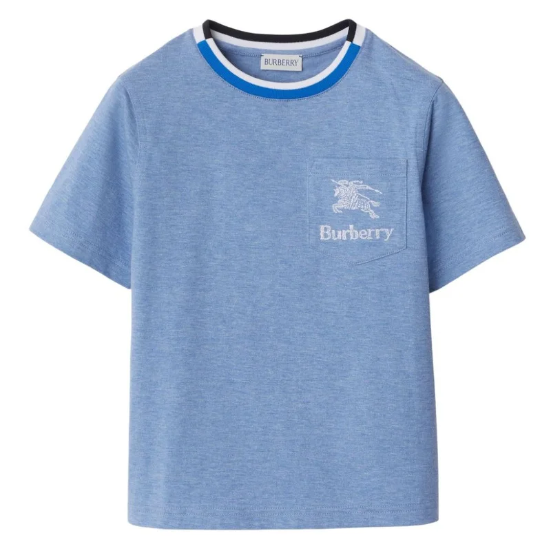 Blue Logo T-ShirtCropped Tee