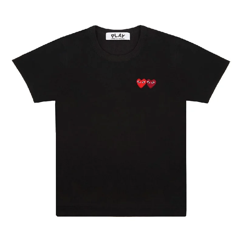 Black Double Mini Hearts T-ShirtDate Night Tee