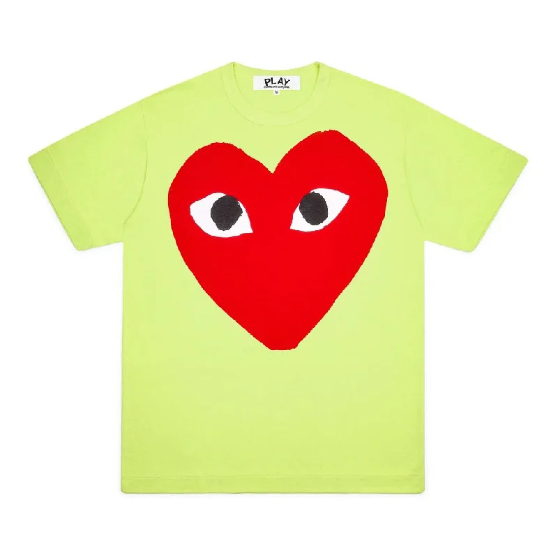 Green Heart T-ShirtCrop Top Tee