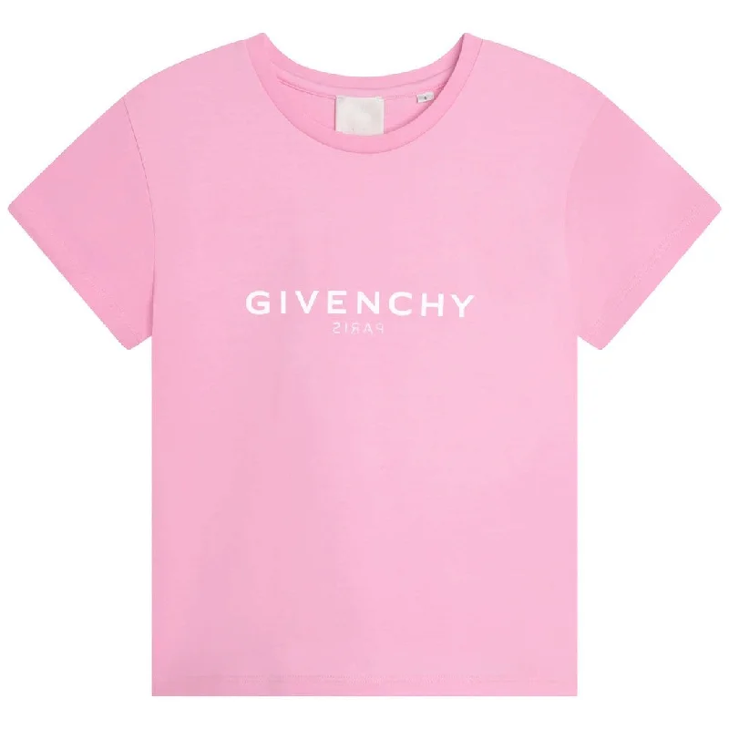 Pink Logo T-ShirtFast-Fashion Tee