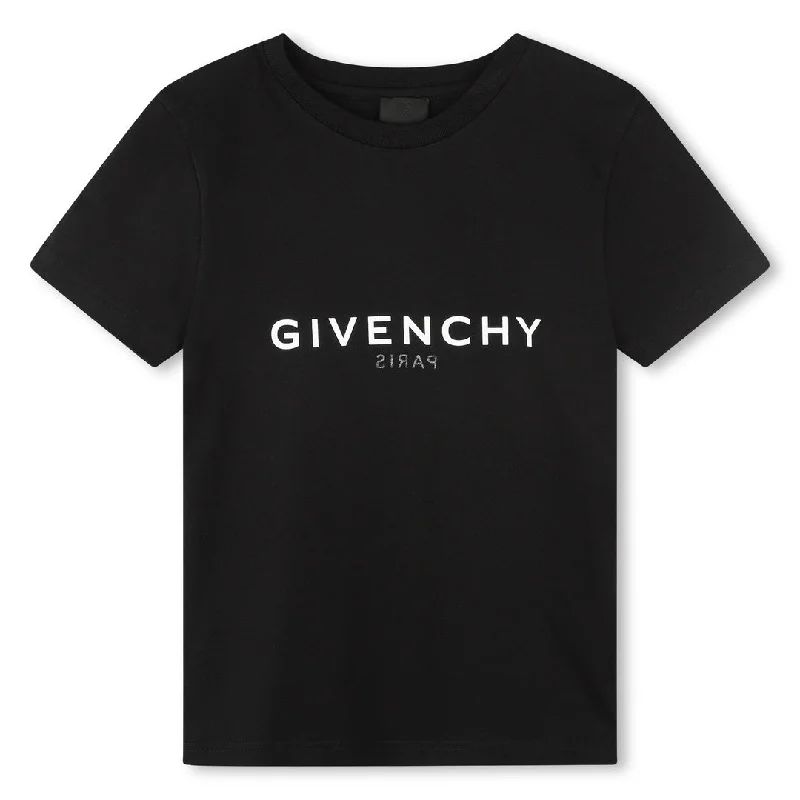 Black Logo T-ShirtTied Tee