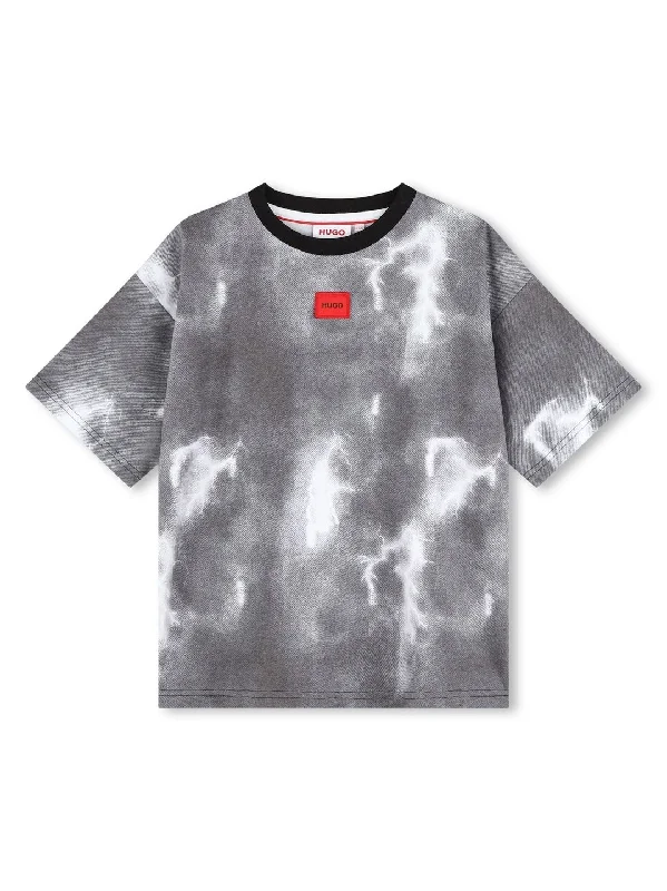 Gray Logo T-ShirtSequined Tee