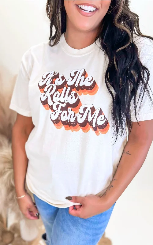 Its the Rolls for Me Garment Dyed Graphic T-shirt - Final SaleAbstract Tee