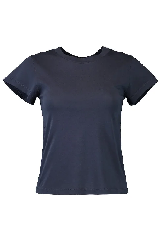 Juliette T-Shirt - NavyFringe Tee