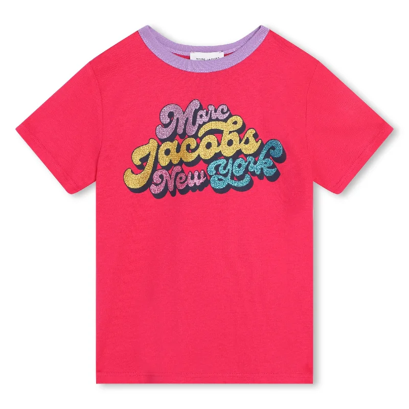 Pink Logo Graphic T-ShirtWindproof Tee