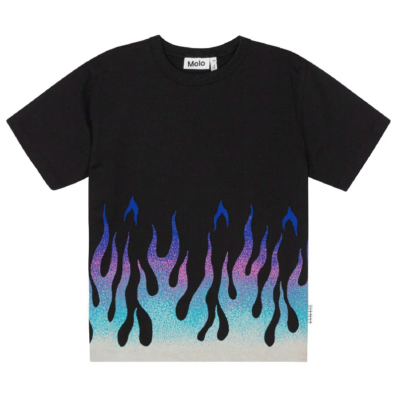 Black Flame T-ShirtPatterned Tee