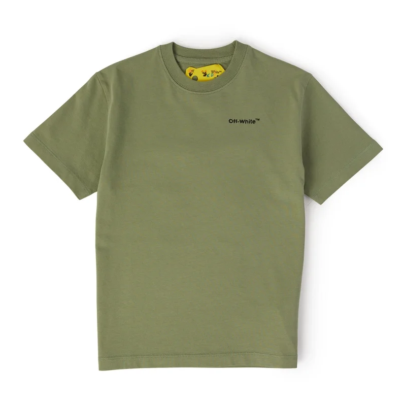 Green Mushroom Print T-ShirtGraphic Tee