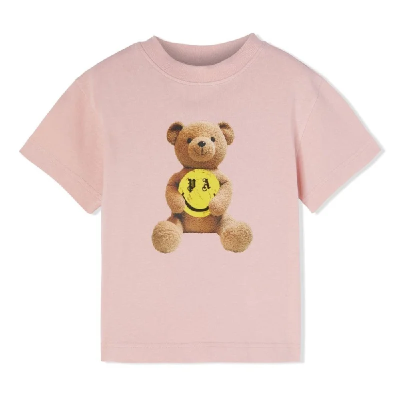 PINK SMILEY BEAR T-SHIRTStatement Tee