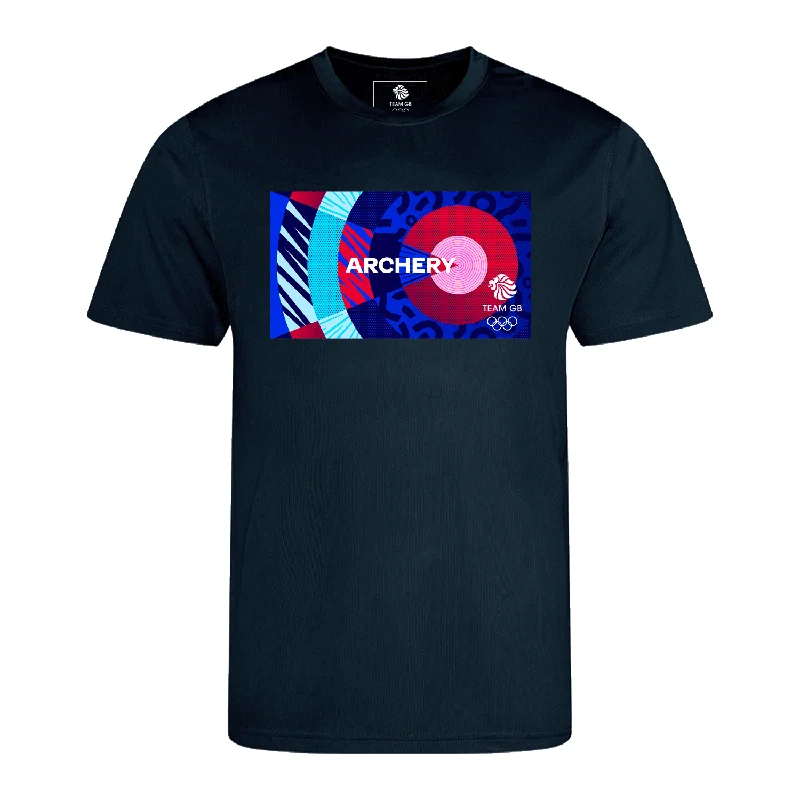 Team GB Archery Technical T-ShirtHigh-Neck Tee