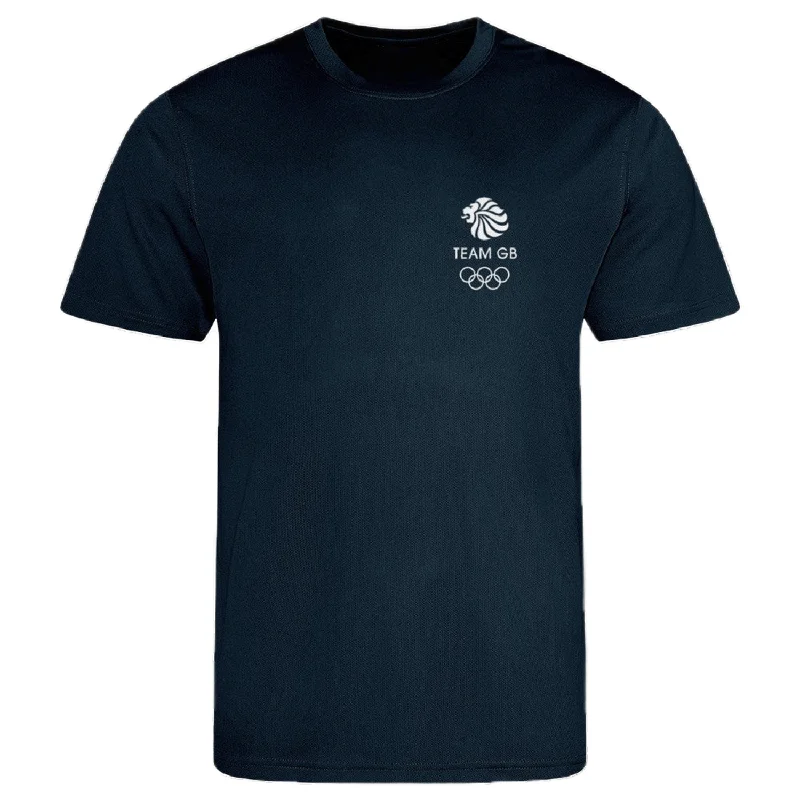 Team GB Everyday Active Men's Navy UV T-shirtGraphic Tee