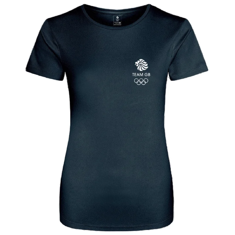 Team GB Everyday Active Women's Navy UV T-ShirtHip-Hop Tee