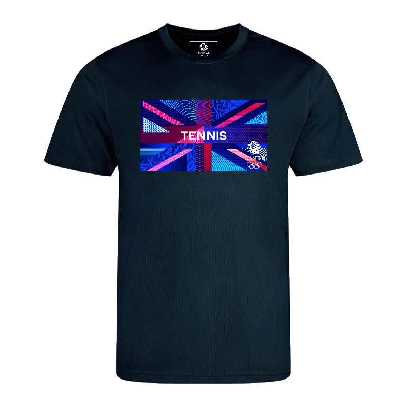 Team GB Tennis Technical T-ShirtLinen Tee