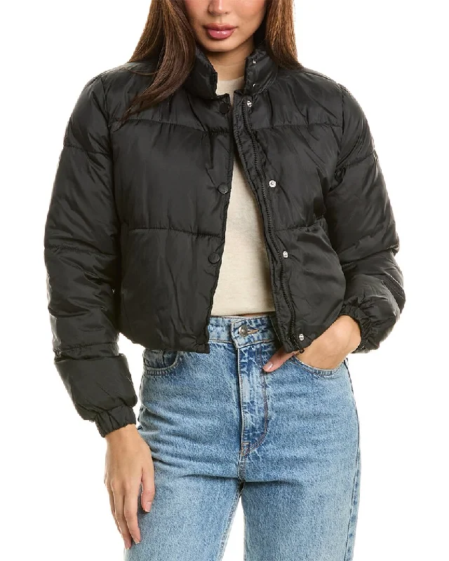 Urban Republic Cropped Puffer CoatCroptopculture