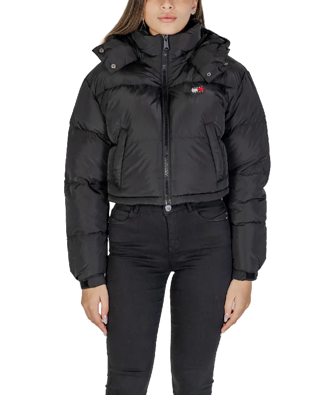 Tommy Hilfiger Jeans Tommy Hilfiger Women's Cropped Puffer Jacket BlackCroptopunity