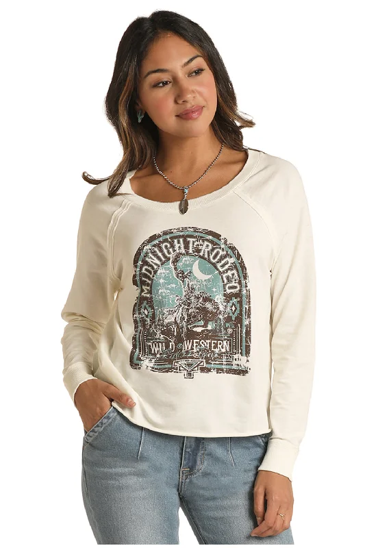 Women's Long Sleeve Graphic Top