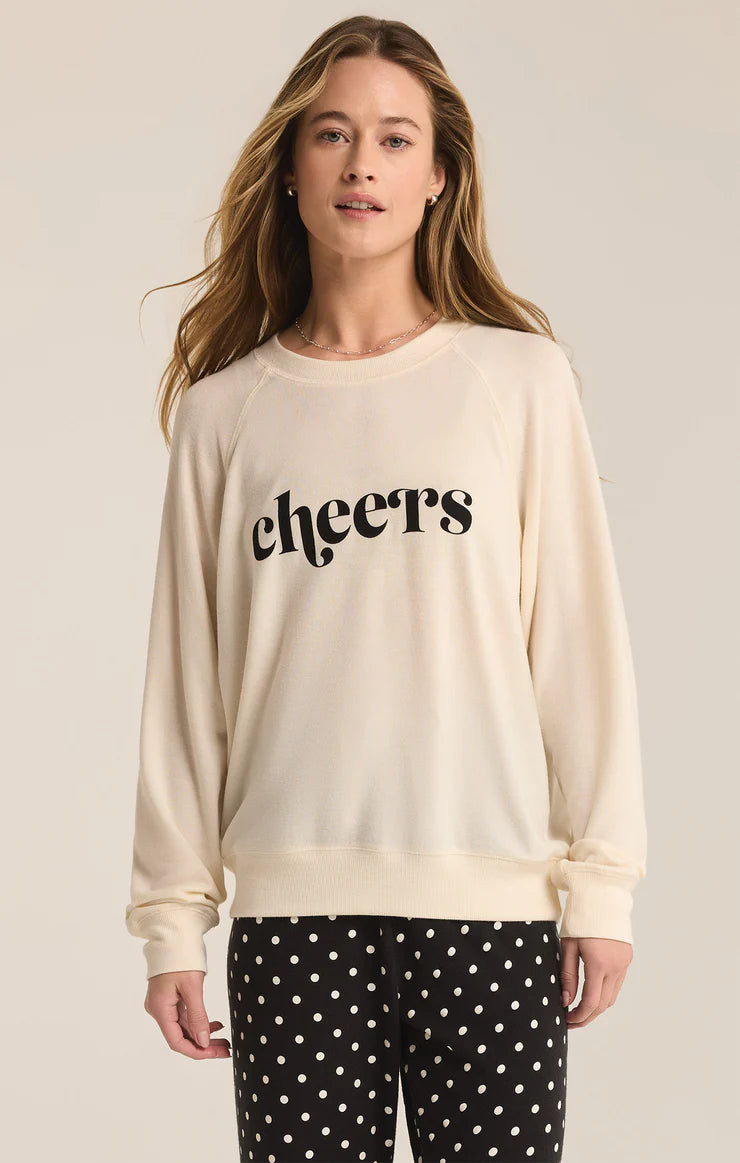 Z Supply Cassie Cheers Long Sleeve Top